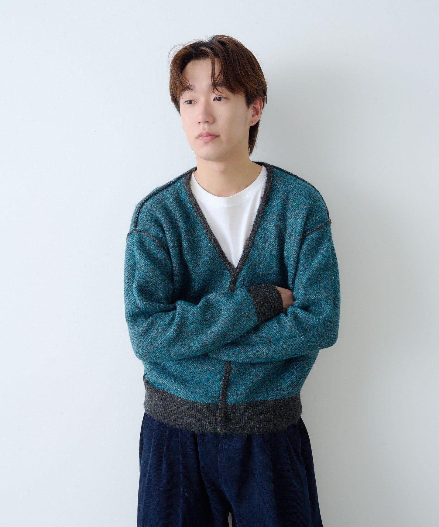 【Kastane】長毛針織開衫