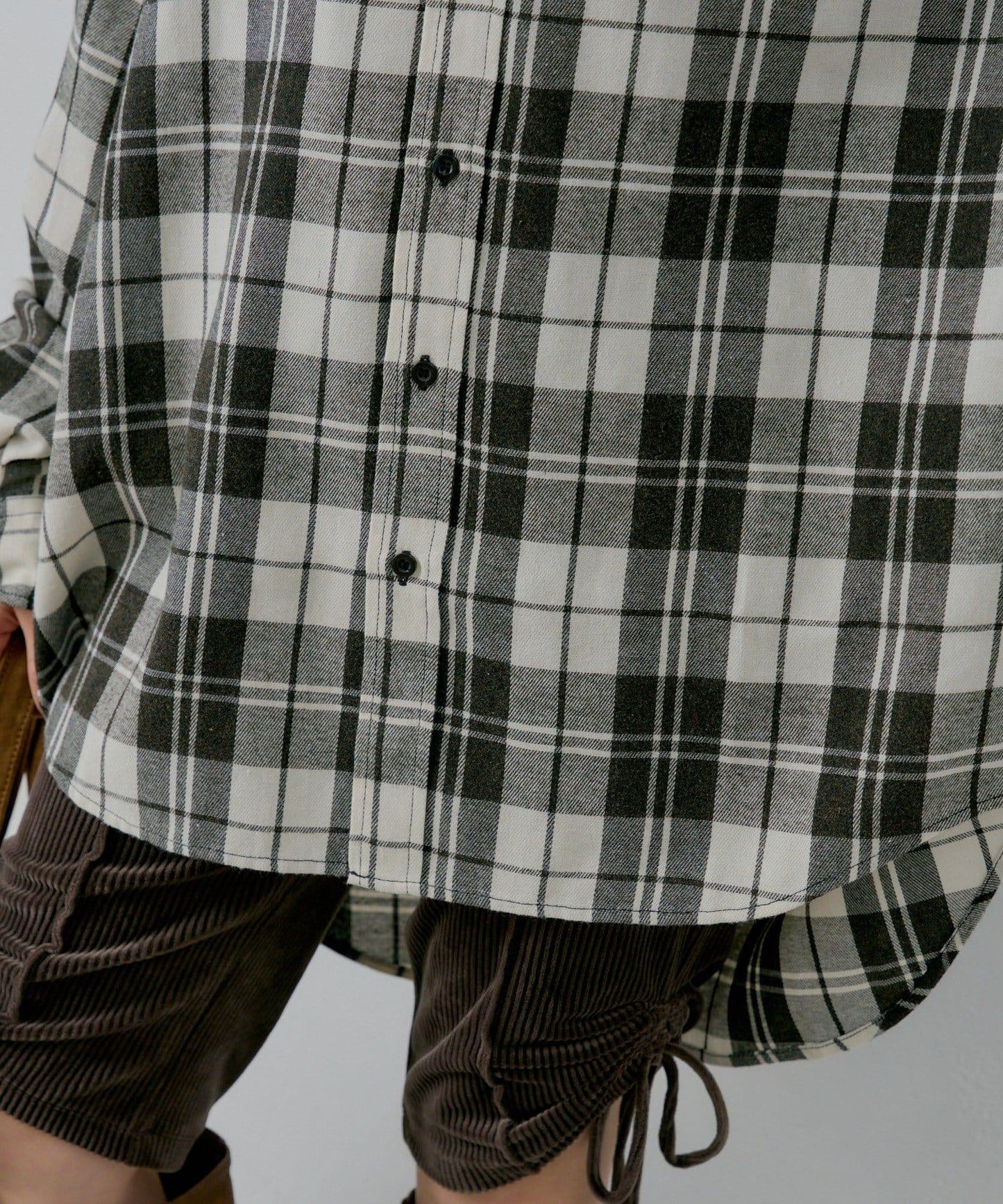 【WHIMSIC】酸洗法法蘭絨格子襯衫