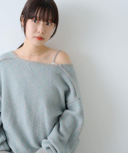 【Kastane】長毛針織開衫