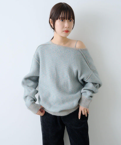 【Kastane】長毛針織開衫