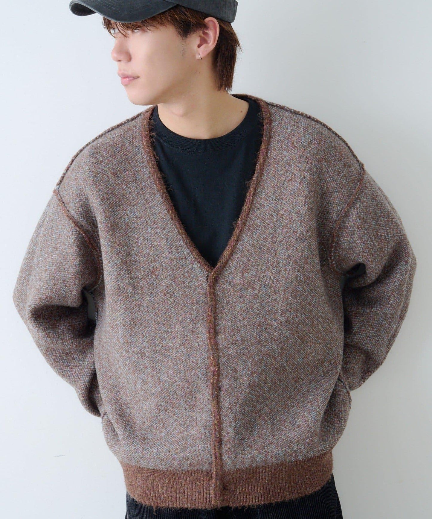 【WHIMSIC/2尺碼可選】長毛針織開衫