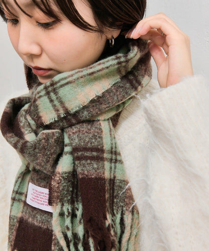 格紋圍巾
