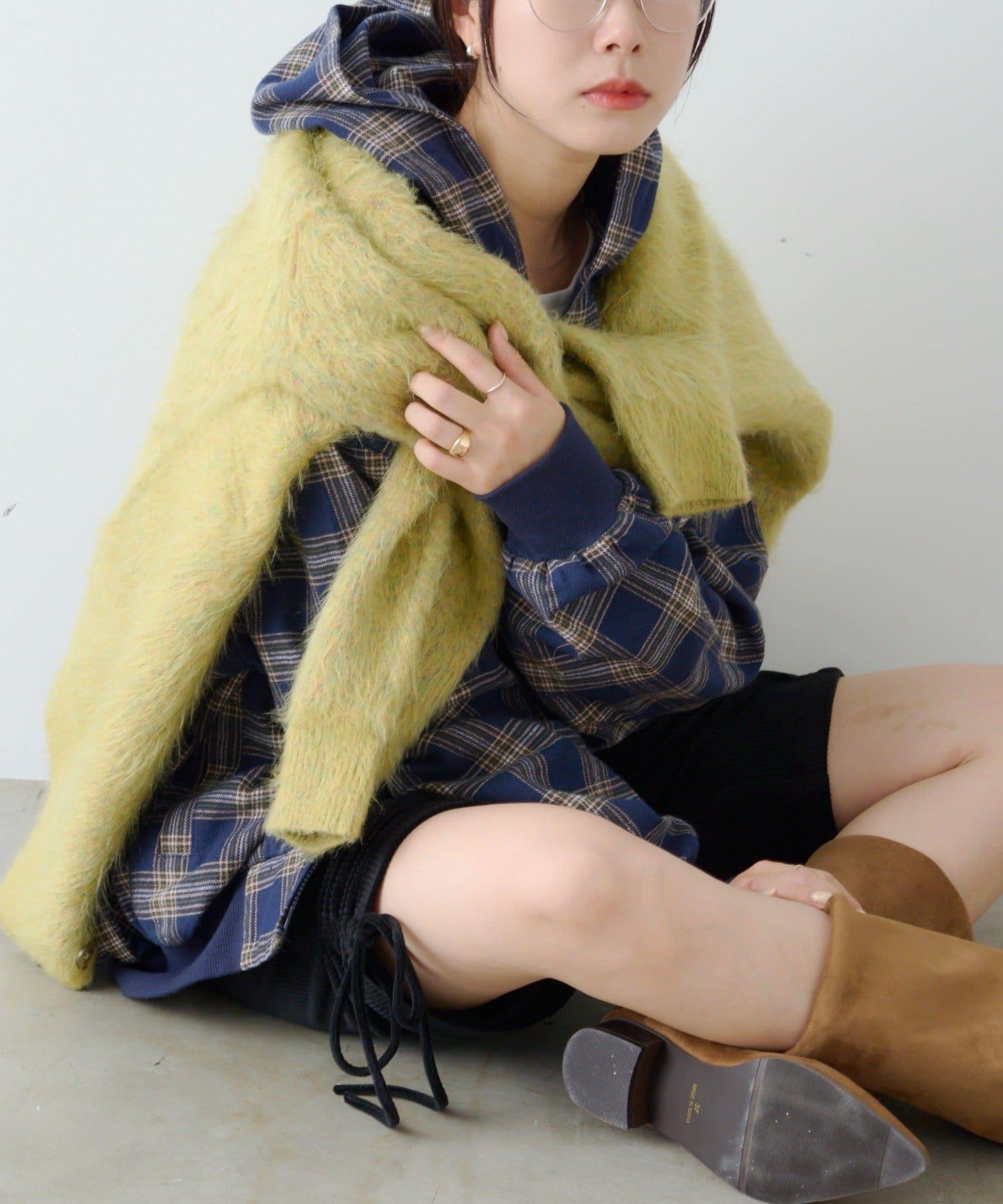 【WHIMSIC/2尺碼可選】長毛針織開衫