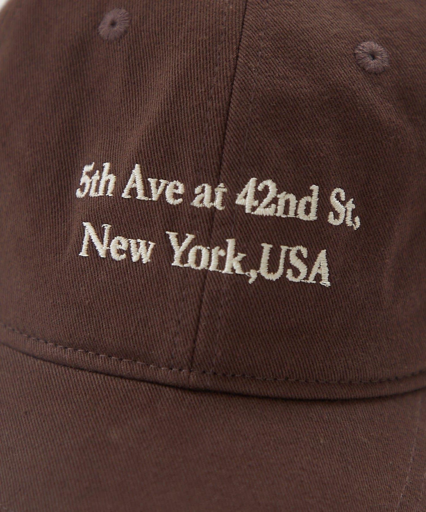 桃子圖案刺繡棒球帽