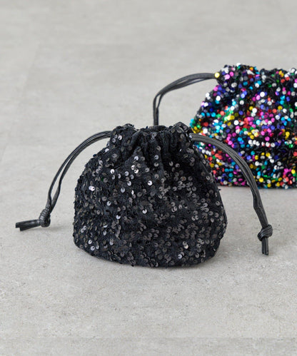 亮片手提包