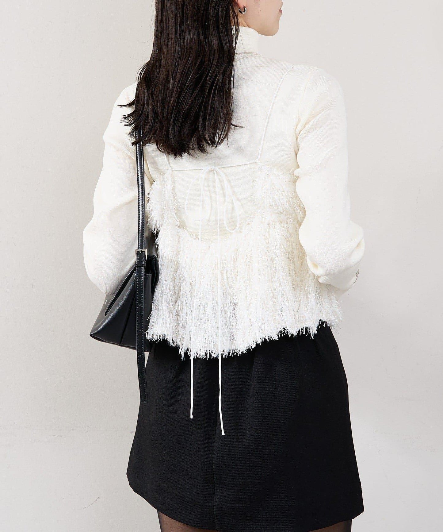 フェザーフリンジ キャミビスチェ