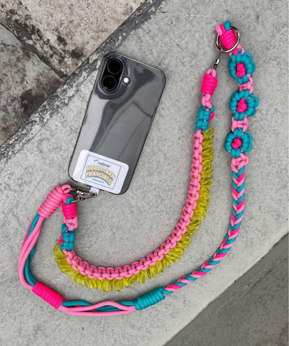 ★【HELLO.SANFRANCISCO/ハローサンフランシスコ】2wayカラフルコードスマホショルダー