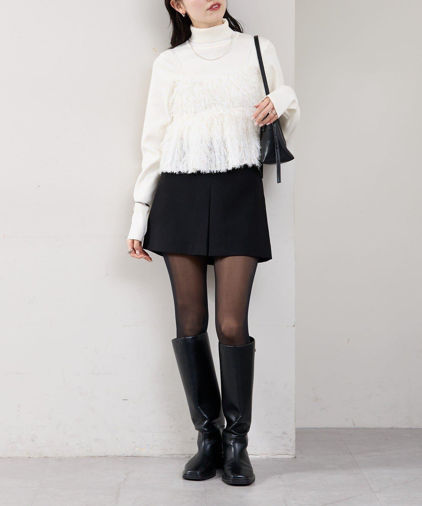 フェザーフリンジ キャミビスチェ