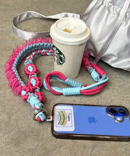 ★【HELLO.SANFRANCISCO/ハローサンフランシスコ】2wayカラフルコードスマホショルダー