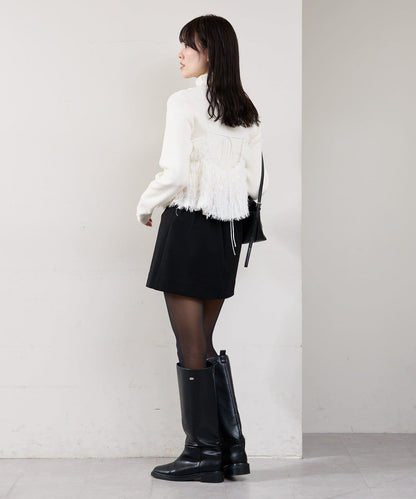 フェザーフリンジ キャミビスチェ