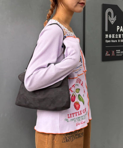 ★【HELLO.SANFRANCISCO/ハローサンフランシスコ】拼接印花上衣