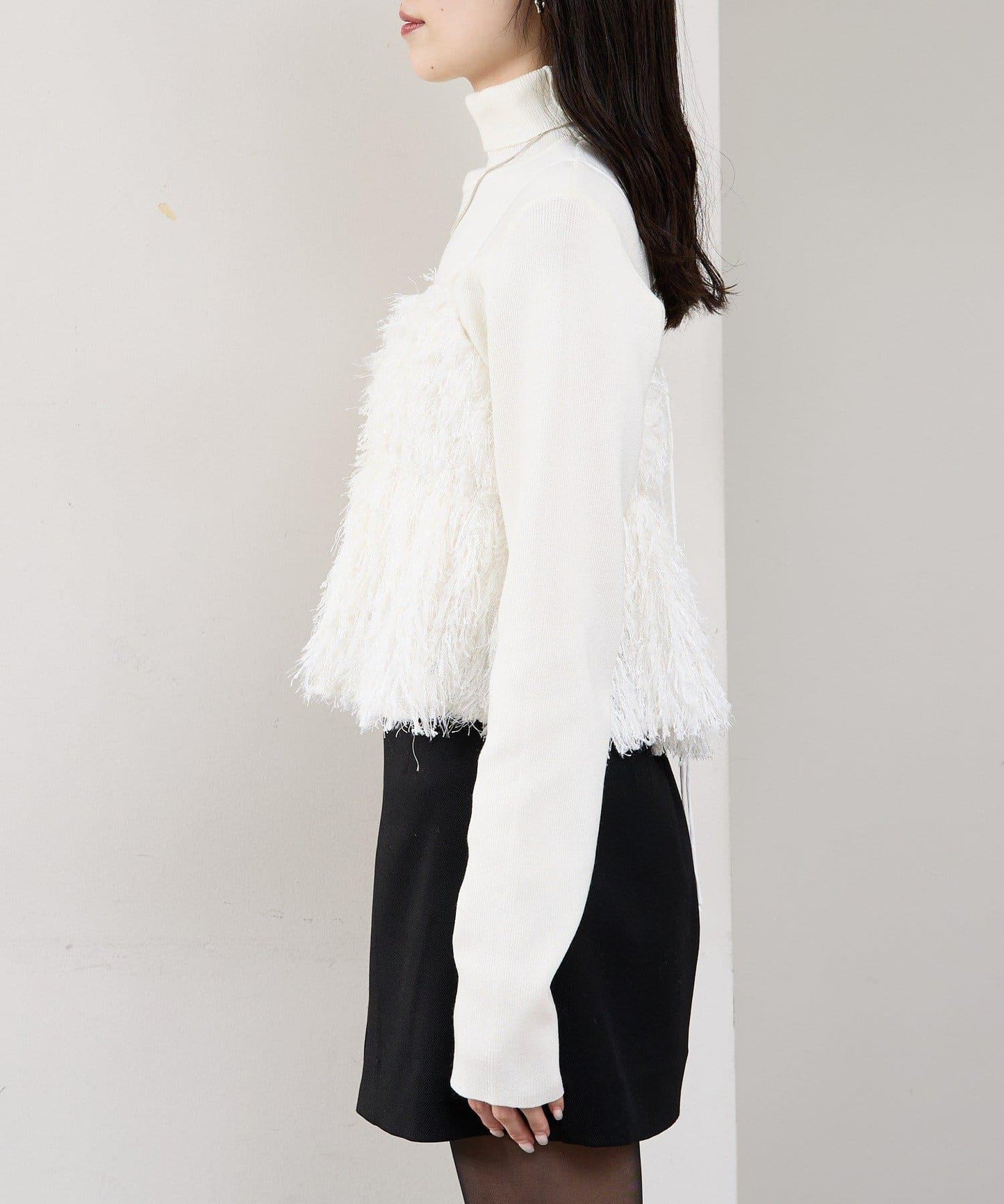 フェザーフリンジ キャミビスチェ