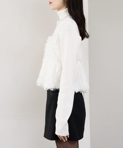 フェザーフリンジ キャミビスチェ