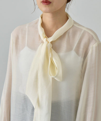 蝴蝶結領襯衫