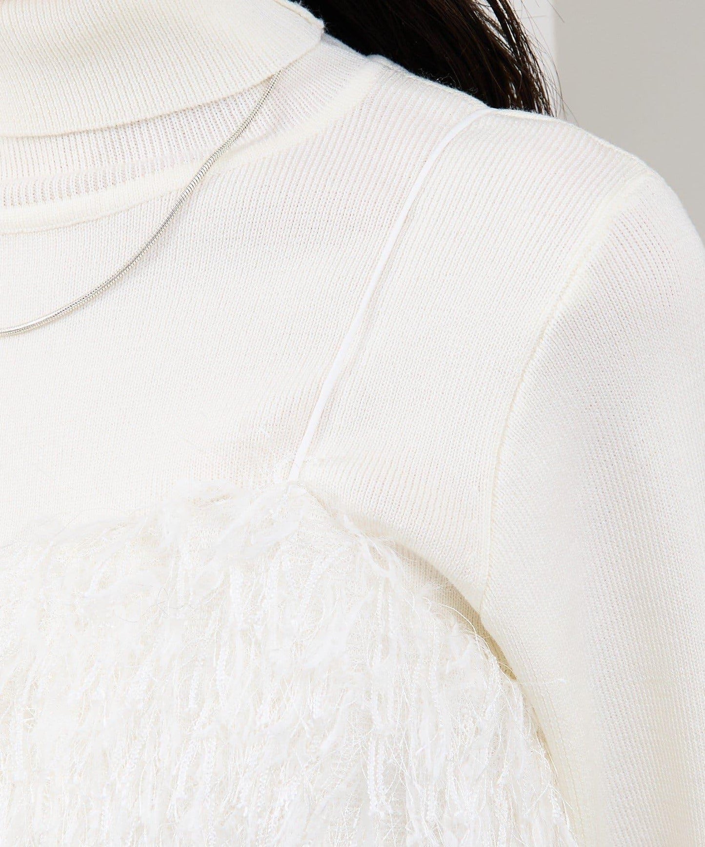 フェザーフリンジ キャミビスチェ