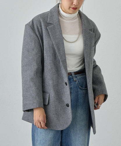 透視高領針織衫