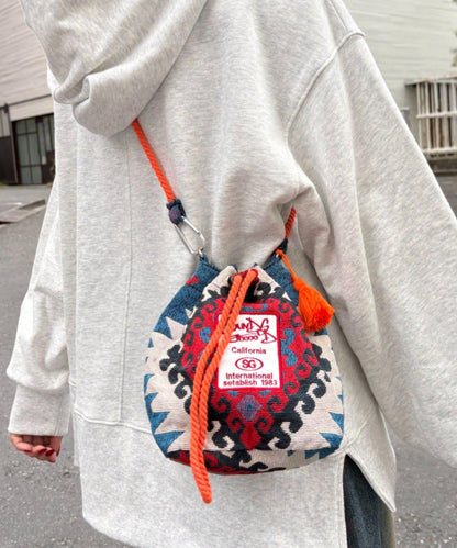 【SOUNDSGOOOOD】ゴブラン巾着バッグ