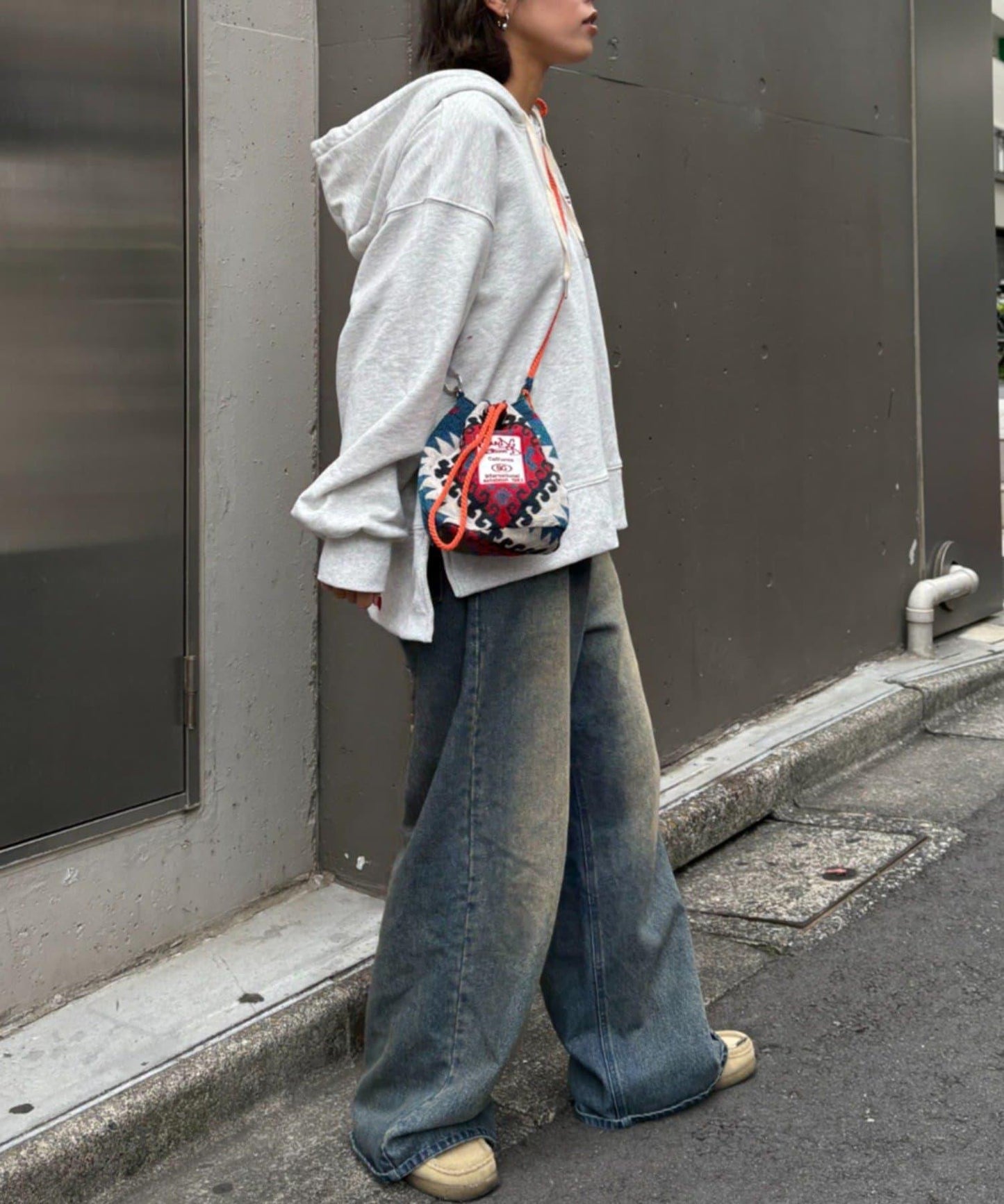 【SOUNDSGOOOOD】ゴブラン巾着バッグ