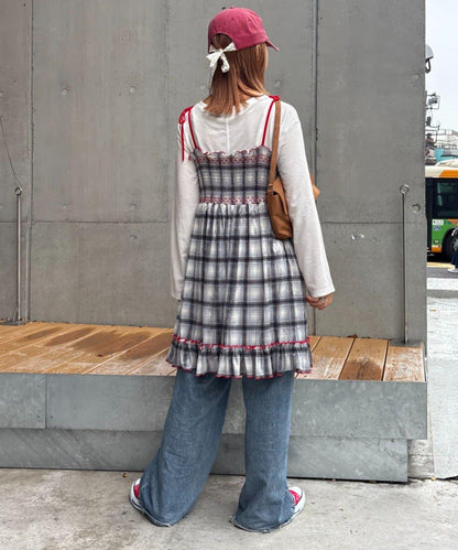 ★【HELLO.SANFRANCISCO/ハローサンフランシスコ】メッセージロゴ刺繍リボンキャップ