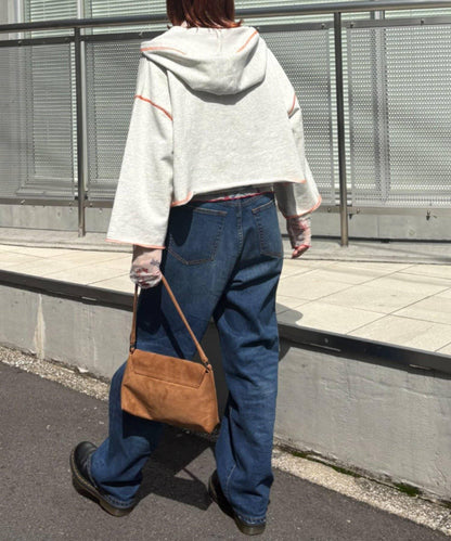 ★【HELLO.SANFRANCISCO/ハローサンフランシスコ】連帽印花衛衣