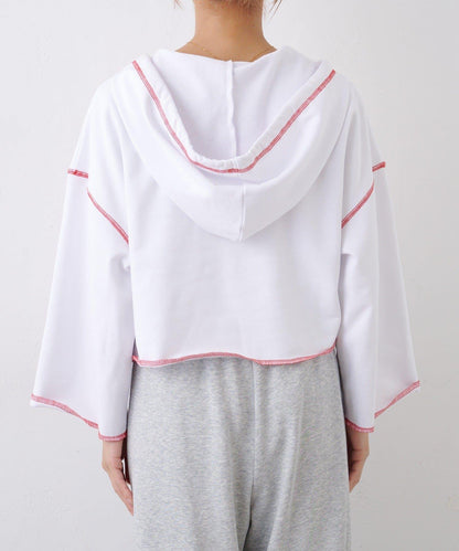 ★【HELLO.SANFRANCISCO/ハローサンフランシスコ】連帽印花衛衣