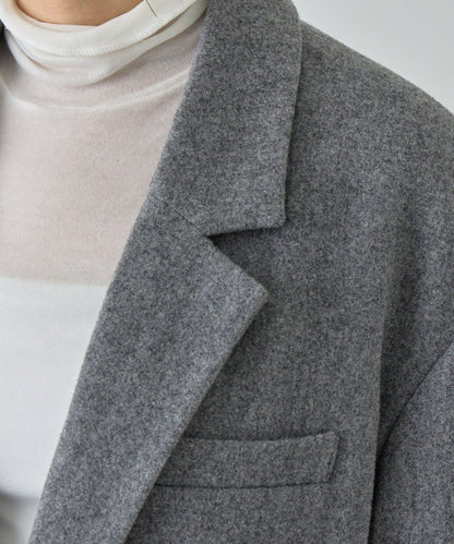 羊毛寬鬆西裝夾克