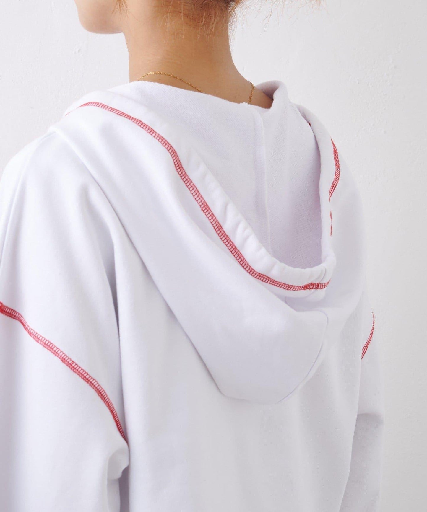 ★【HELLO.SANFRANCISCO/ハローサンフランシスコ】連帽印花衛衣