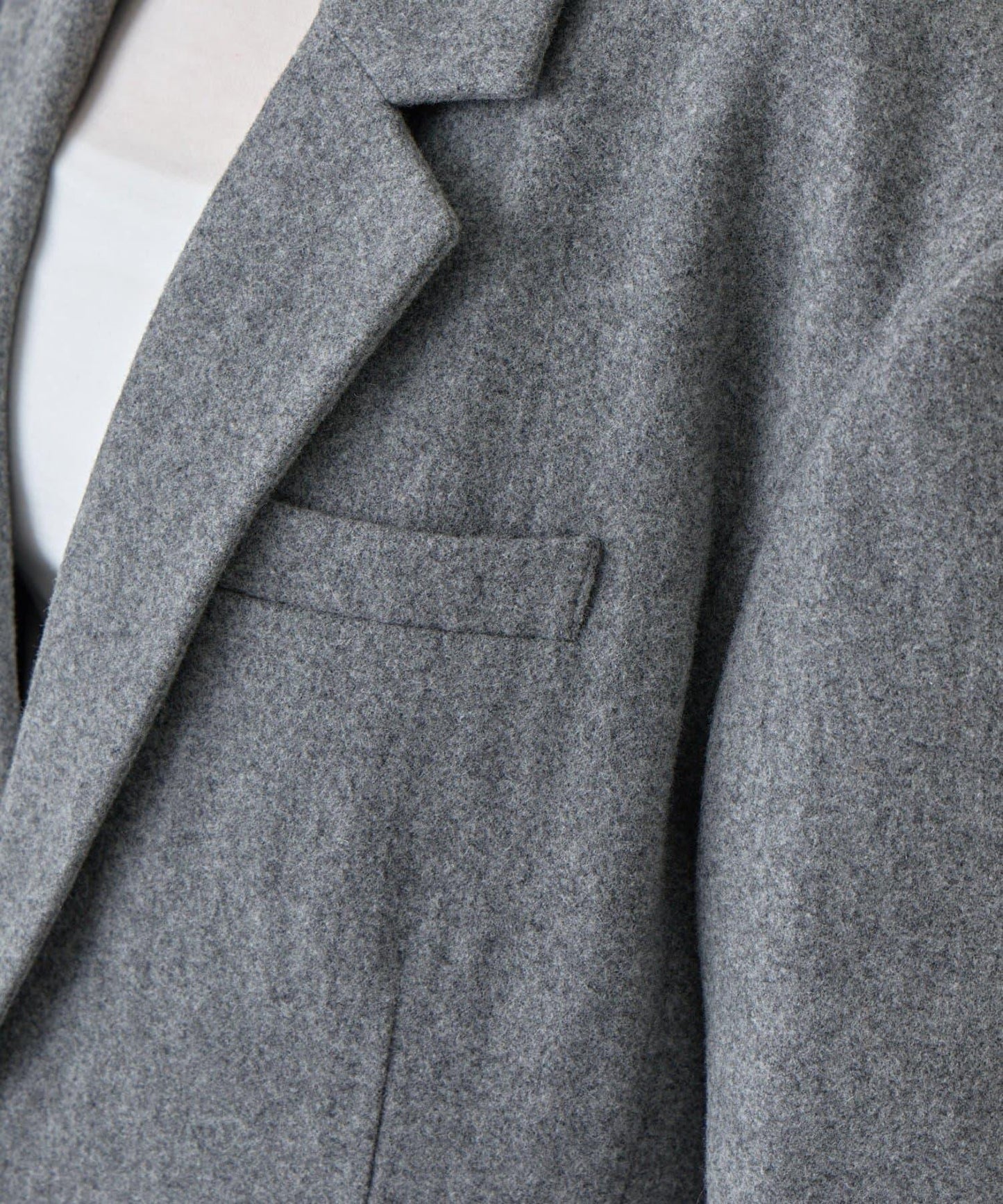 羊毛寬鬆西裝夾克