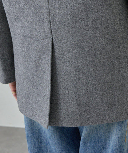 羊毛寬鬆西裝夾克