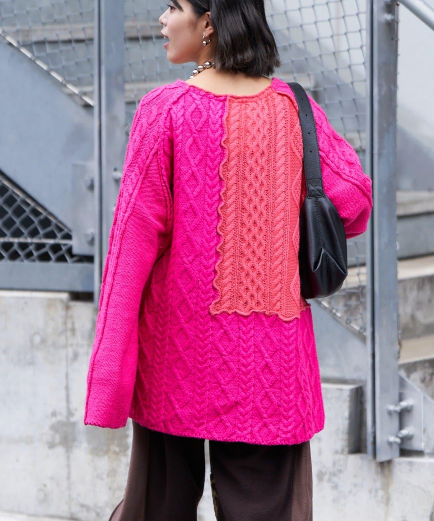 【etsinta/エシンタ】改良款寬鬆羊毛針織衫