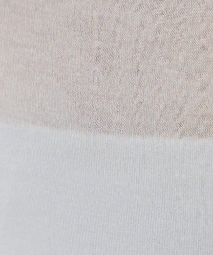 透視高領針織衫