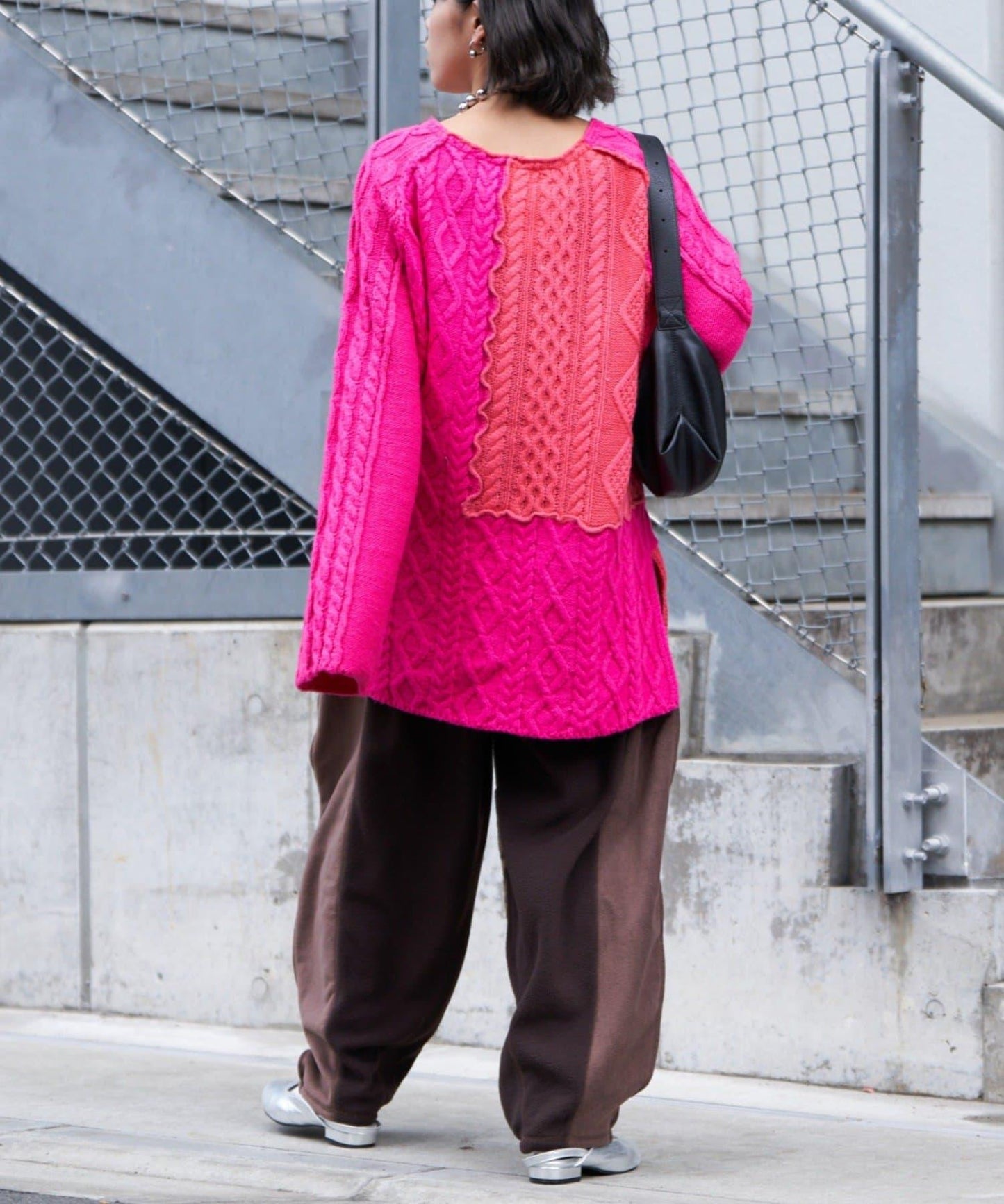 【etsinta/エシンタ】改良款寬鬆羊毛針織衫