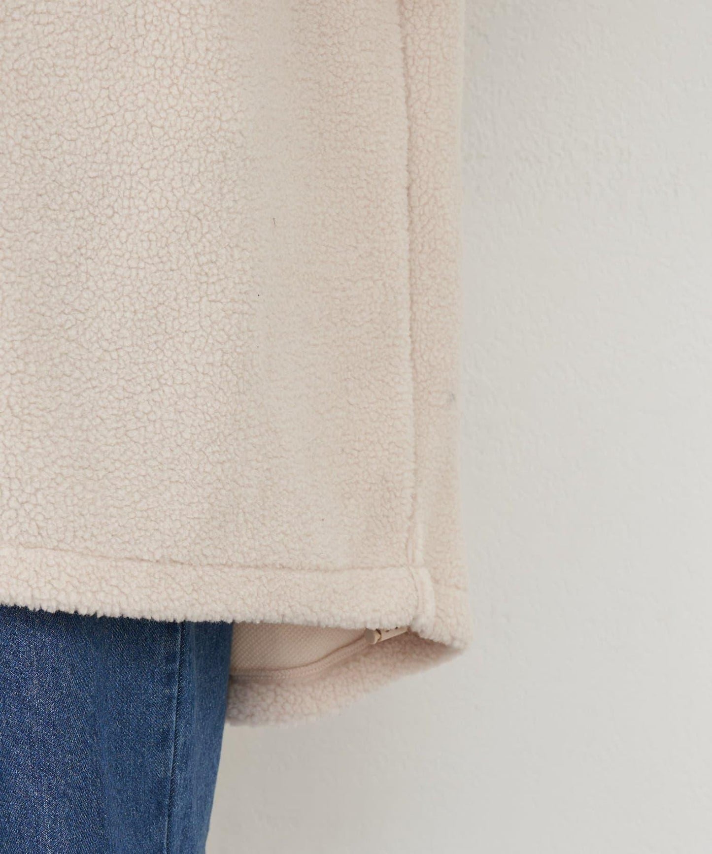 【etsinta/エシンタ】拼接羊羔絨寬鬆夾克