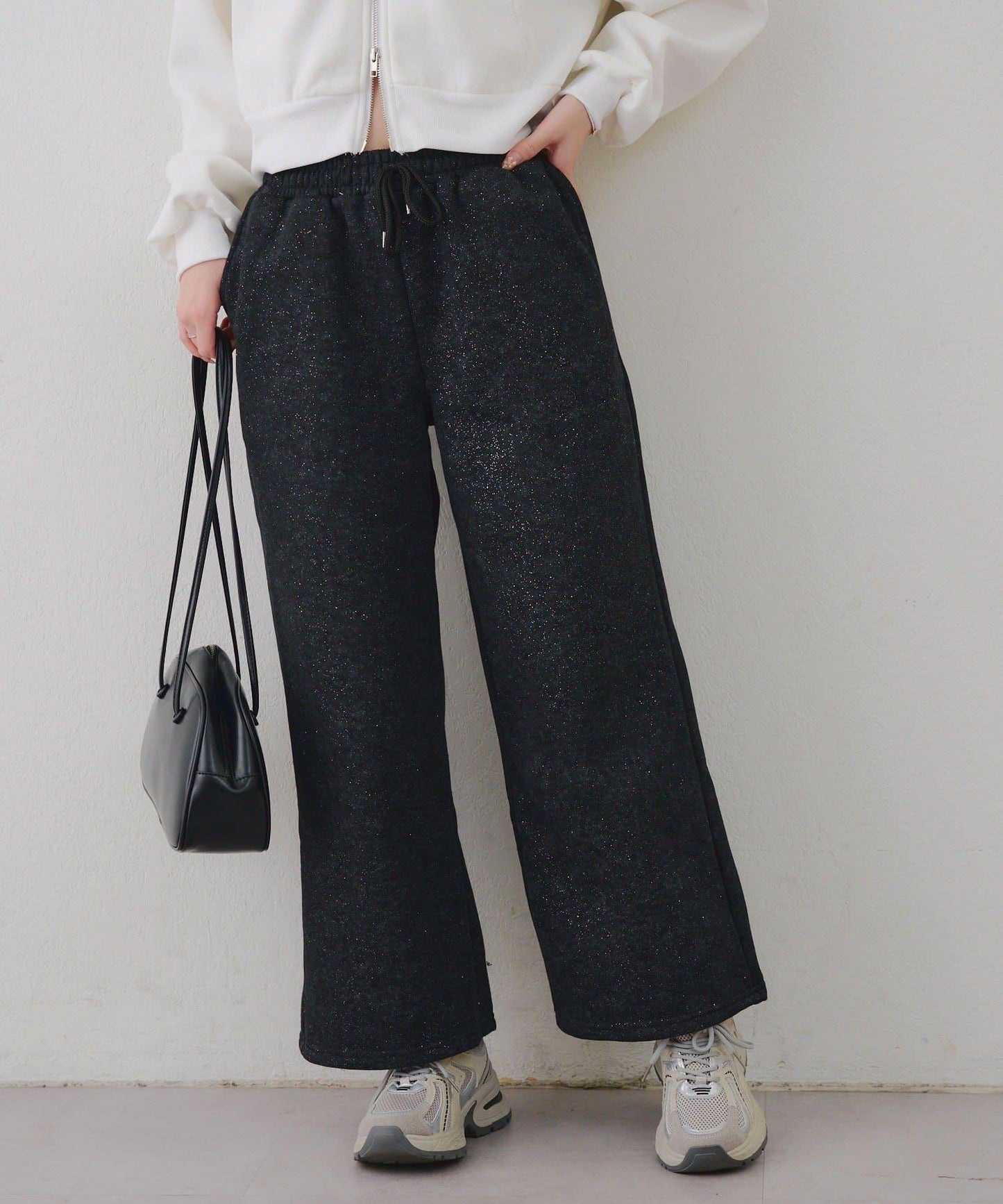 背面印花【RMAF】亮片休閒褲