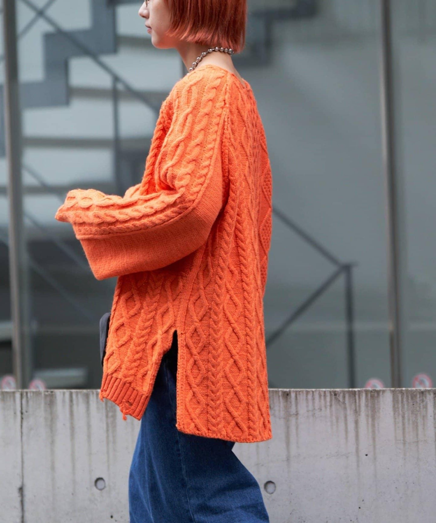 【etsinta/エシンタ】改良款寬鬆羊毛針織衫