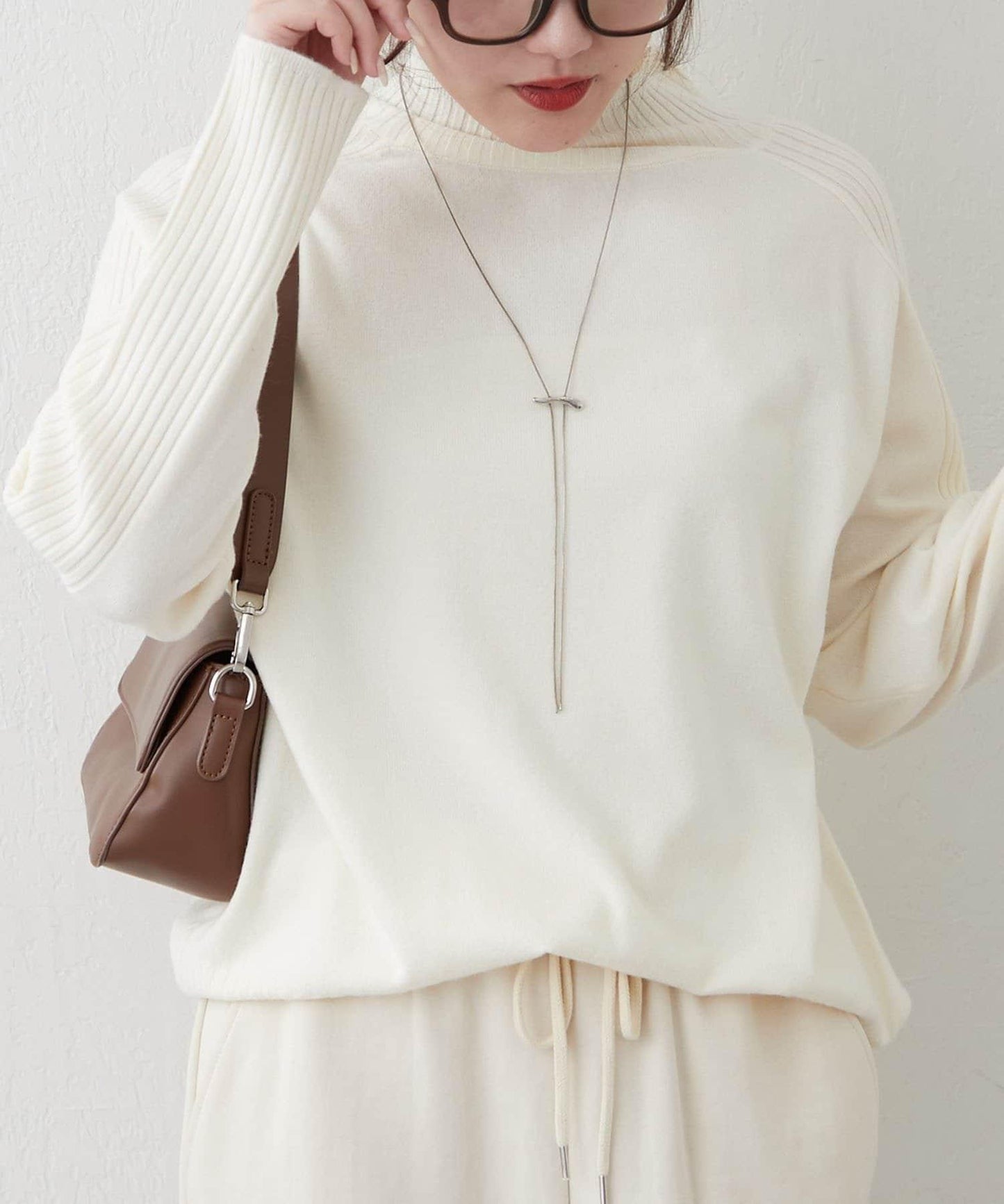 【RMAF】肩章裝飾針織套頭衫