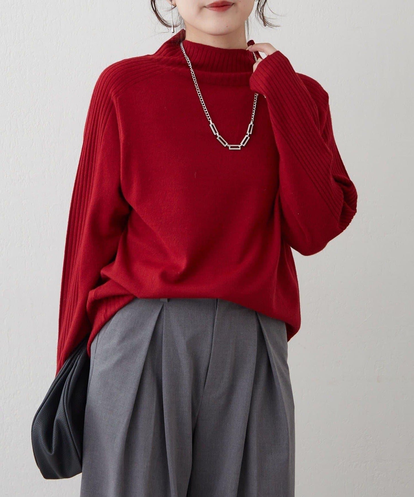 【RMAF】肩章裝飾針織套頭衫