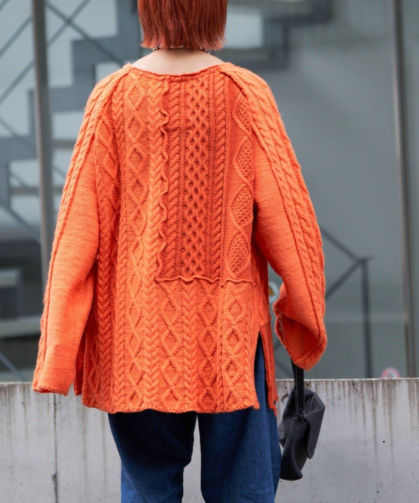 【etsinta/エシンタ】改良款寬鬆羊毛針織衫