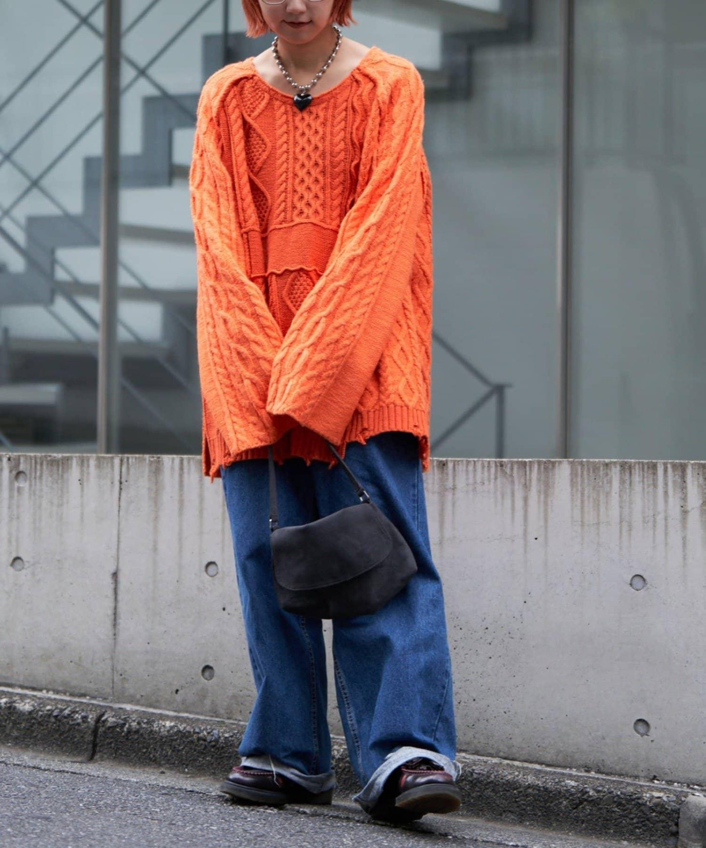 【etsinta/エシンタ】改良款寬鬆羊毛針織衫