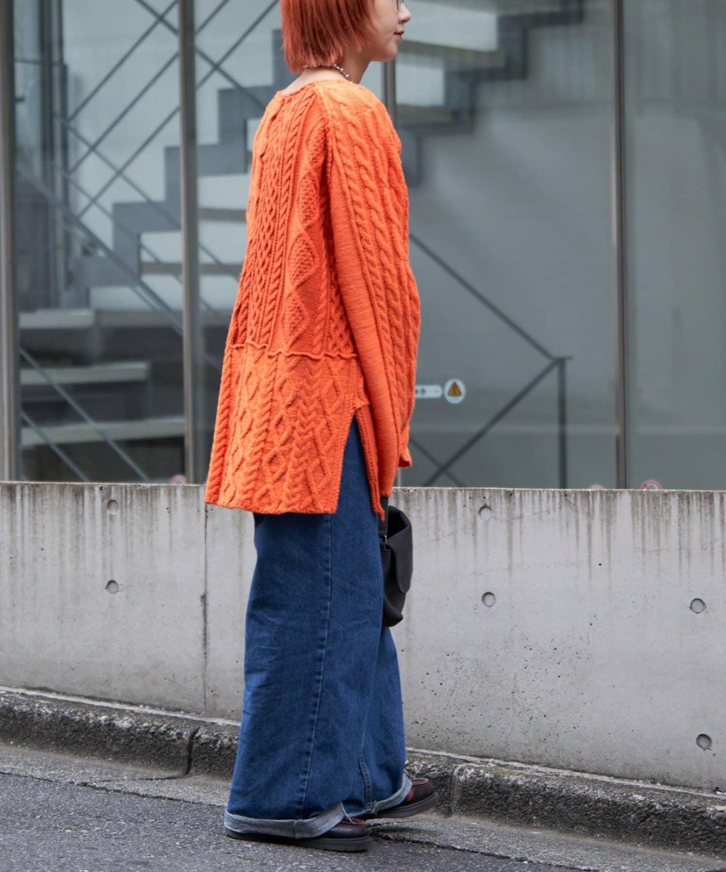 【etsinta/エシンタ】改良款寬鬆羊毛針織衫