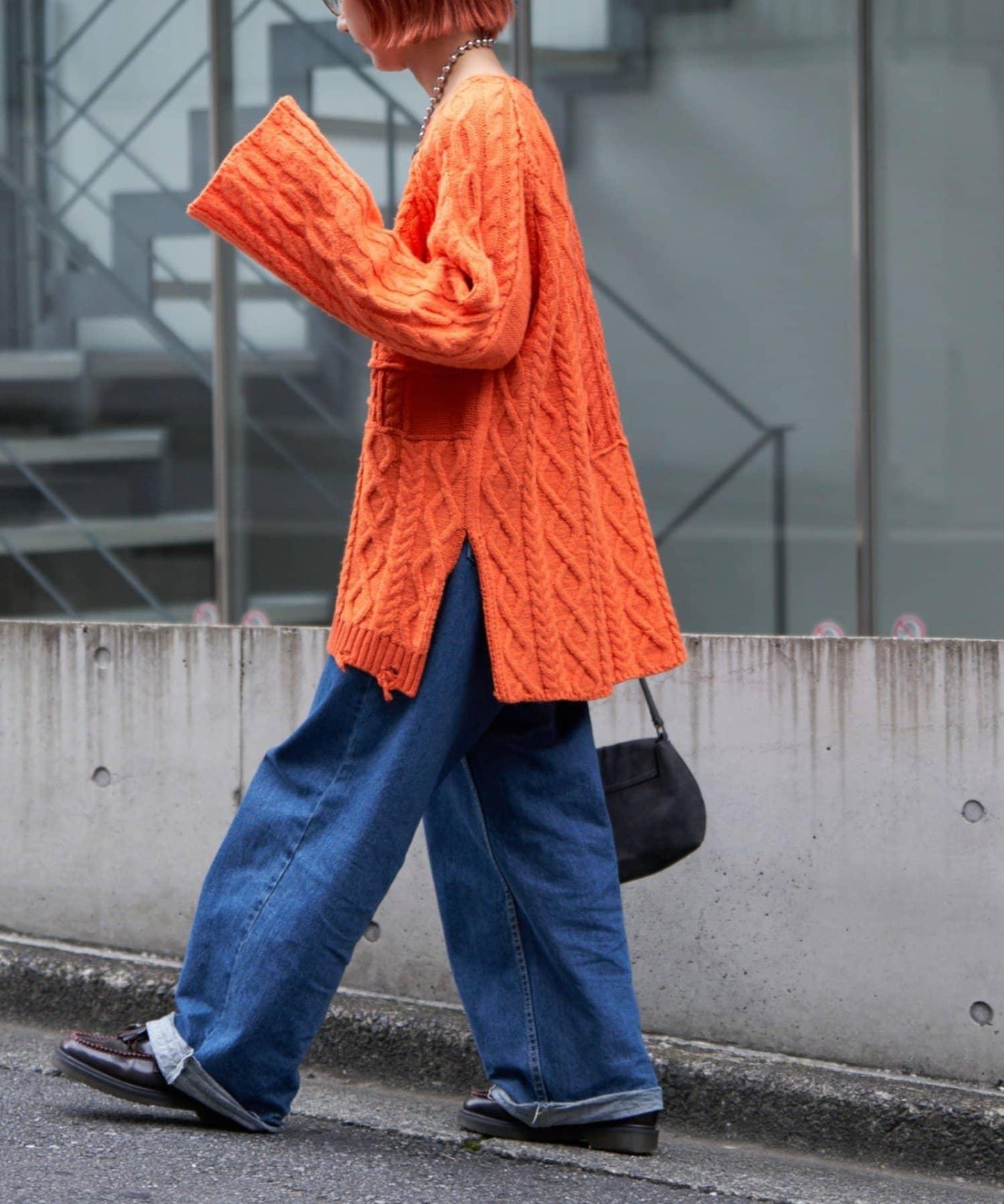 【etsinta/エシンタ】改良款寬鬆羊毛針織衫