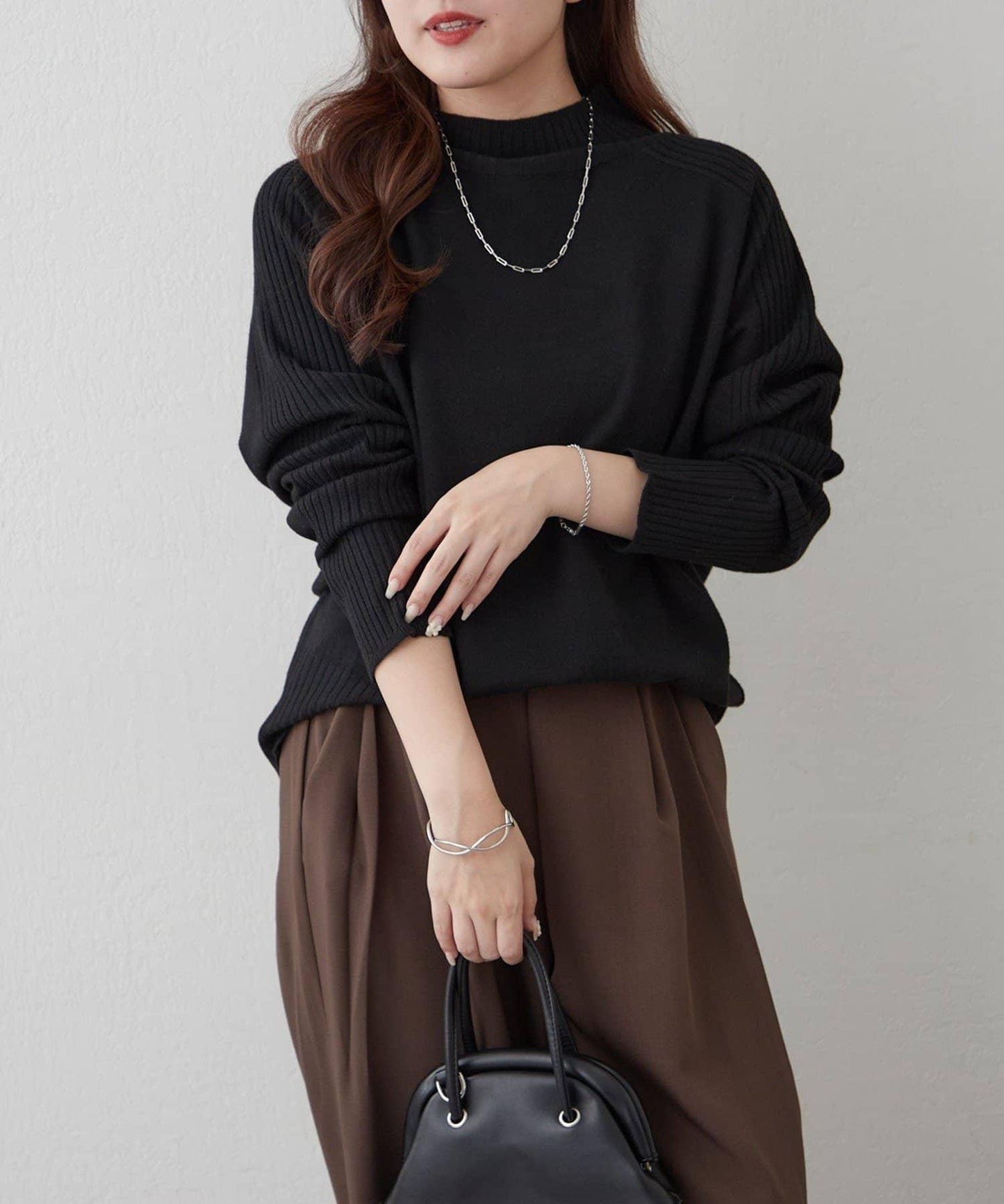 【RMAF】肩章裝飾針織套頭衫