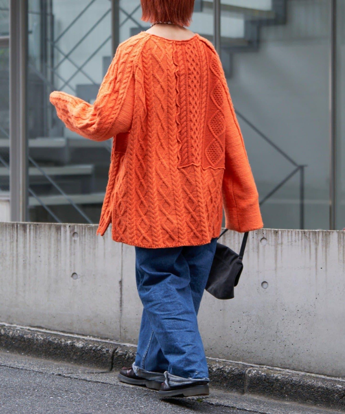 【etsinta/エシンタ】改良款寬鬆羊毛針織衫