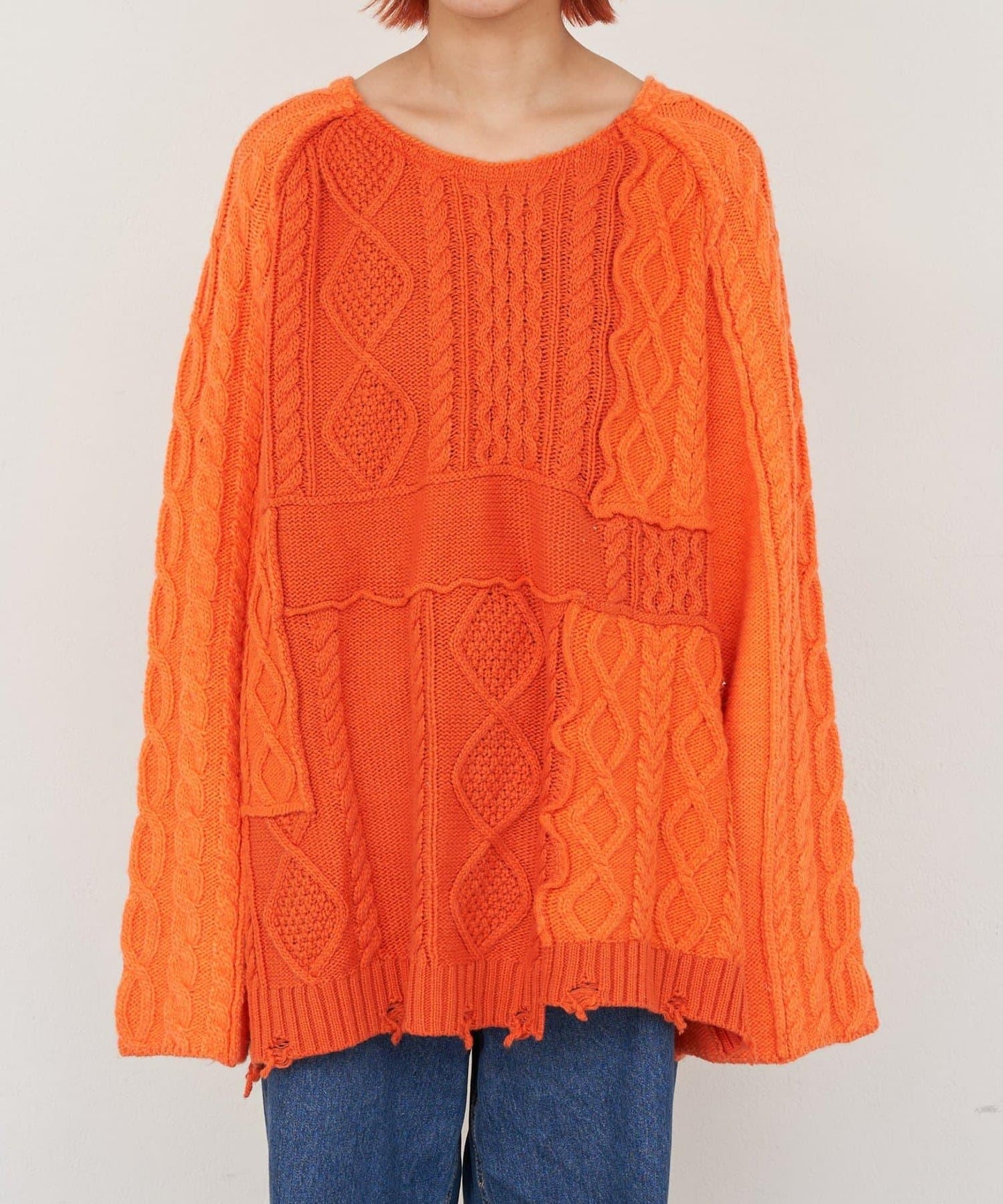 【etsinta/エシンタ】改良款寬鬆羊毛針織衫