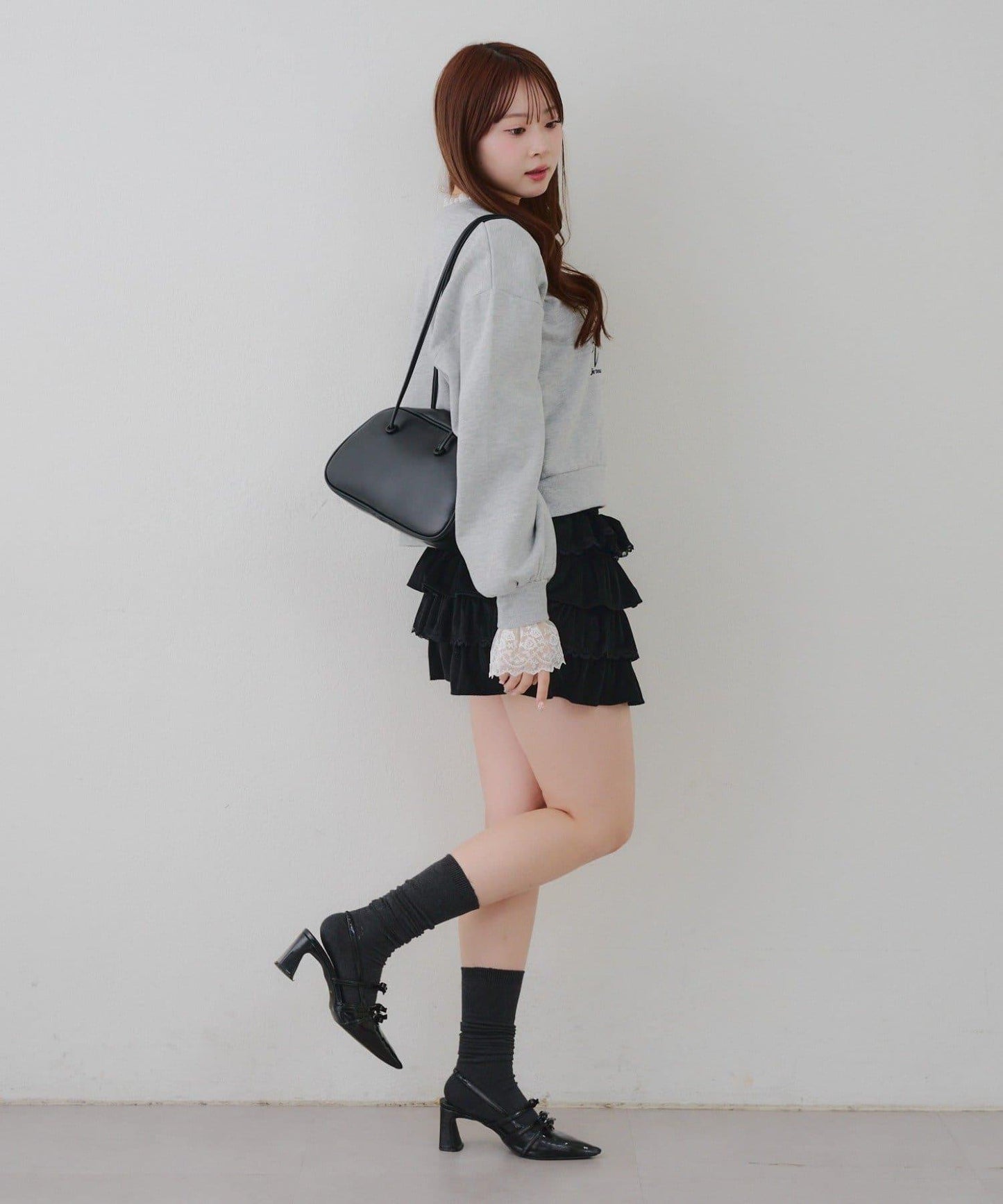 【RMAF】蕾絲裝飾寶石衛衣