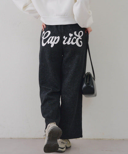 背面印花【RMAF】亮片休閒褲