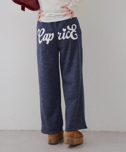 背面印花【RMAF】亮片休閒褲