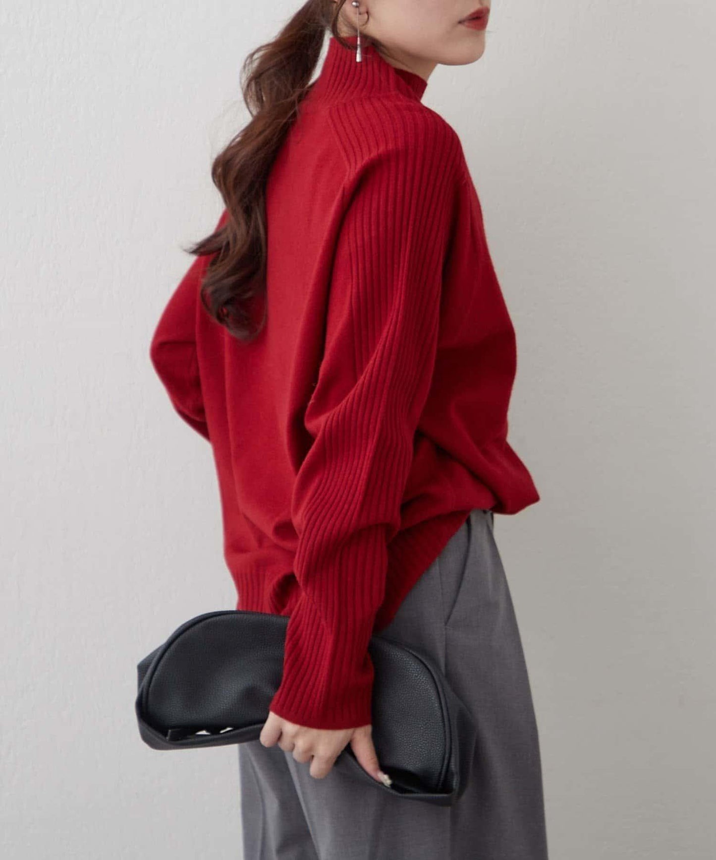 【RMAF】肩章裝飾針織套頭衫