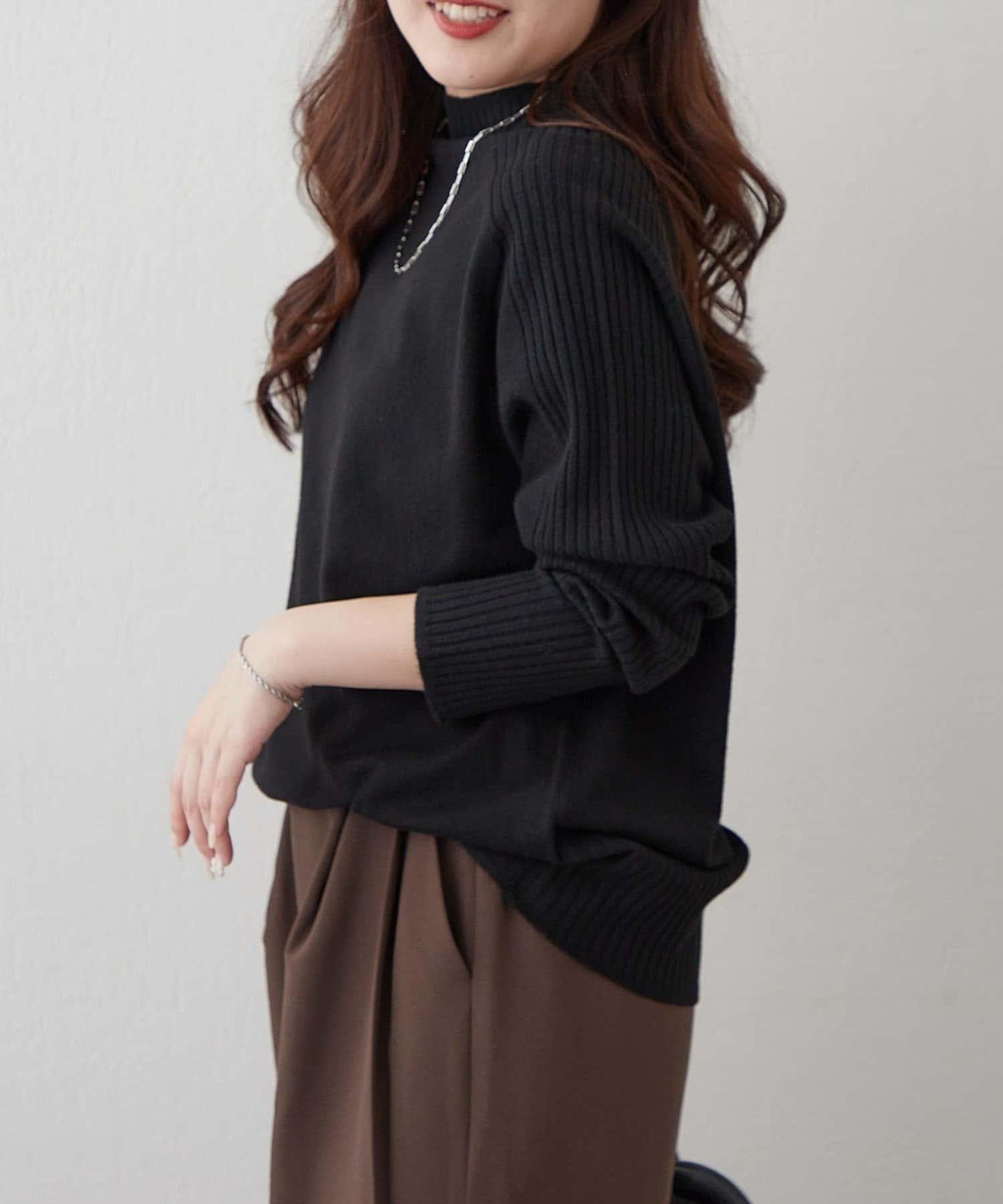 【RMAF】肩章裝飾針織套頭衫