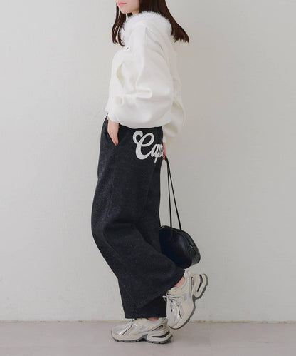 背面印花【RMAF】亮片休閒褲